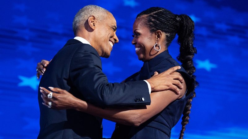  Crunch time: Harris to team up with Barack and Michelle Obama next week in key battlegrounds