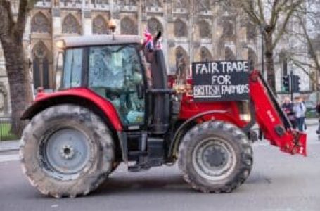 Farmers protest inheritance tax changes as ministers unveil food supply plans