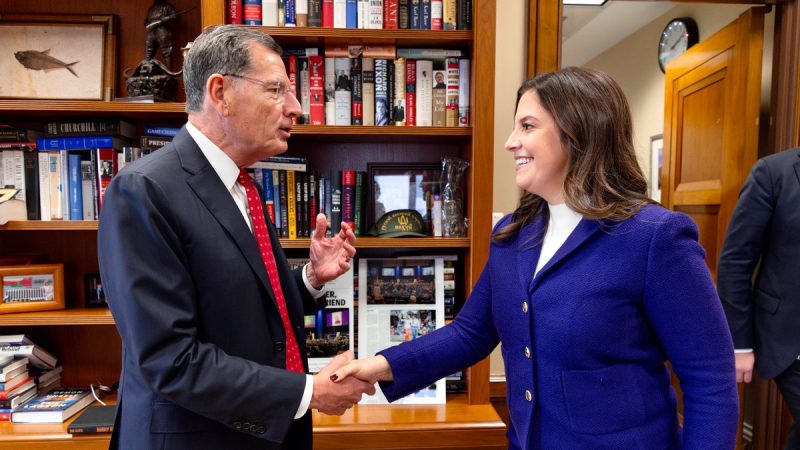  Stefanik meets with senators as Trump’s UN ambassador nominee, touts ‘American First peace through strength’