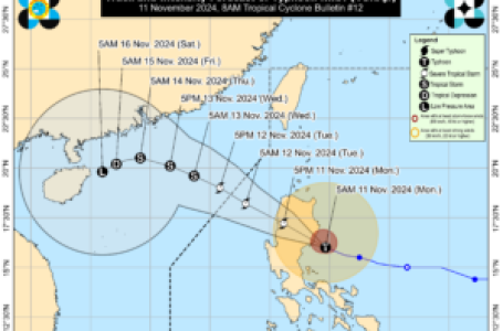 Nika intensifies to typhoon, Signal No. 4 raised in Isabela and Aurora