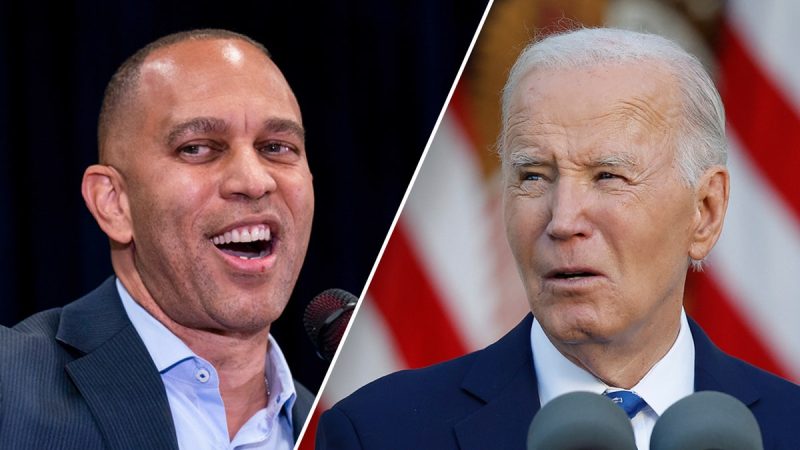  Jeffries wants Biden to dole out pardons for people aggressively prosecuted ‘for nonviolent offenses’